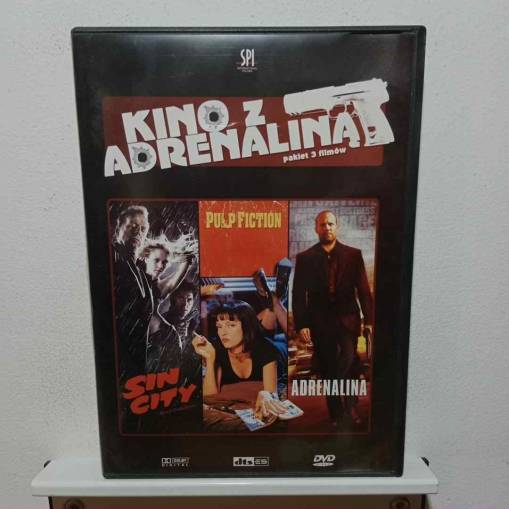 Okładka Various - Kino z Adrenaliną: SIN CITY, PULP FICTION, ADRENALINA [NM]