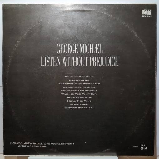 Listen Without Prejudice (LP VERITON SXV 1017) [NM]