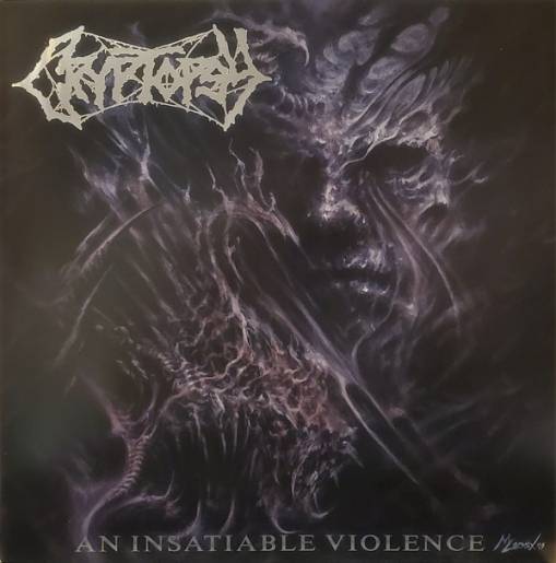 Okładka Cryptopsy - An Insatiable Violence LP BLACK