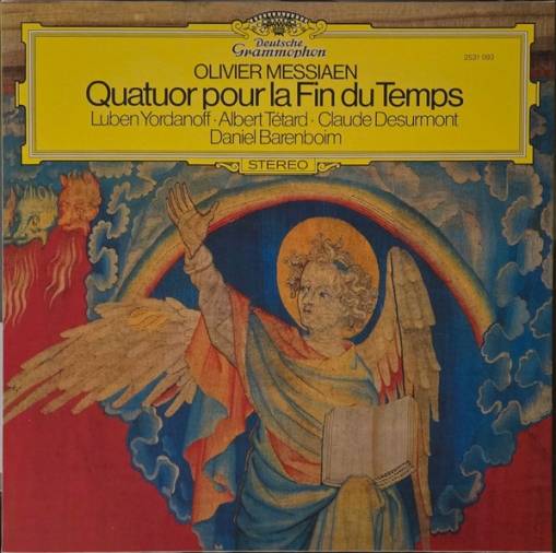 Okładka YORDANOFF LUBEN, DNIEL BAERNBOIM - MESSIAEN: QUATUOR POUR LA FIN DU TEMPS (ORIGINAL SOUND SERIES) (LP)
