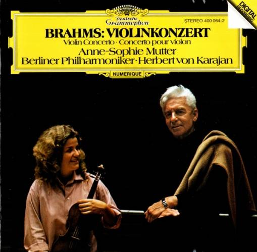 Okładka Johannes Brahms - Violinkonzert = Violin Concerto = Concerto Pour Violon [EX]