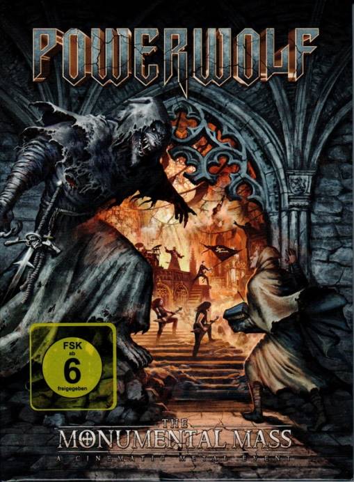 Okładka Powerwolf - The Monumental Mass A Cinematic Metal Event BLURAYDVD