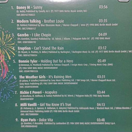 Sylwestrowe Hity Wonderful Disco Evergreens [NM]