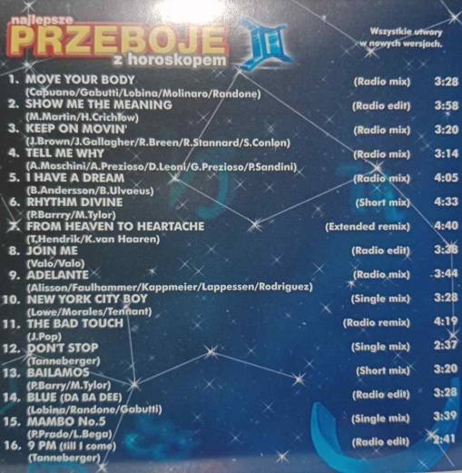 Najlepsze Przeboje Z Horoskopem [EX]