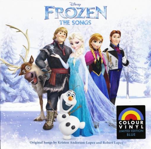Okładka VARIOUS - FROZEN: THE SONGS (COLOUR) LP LTD.