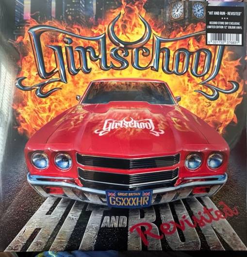 Okładka GIRLSCHOOL - HIT AND RUN - REVISITED