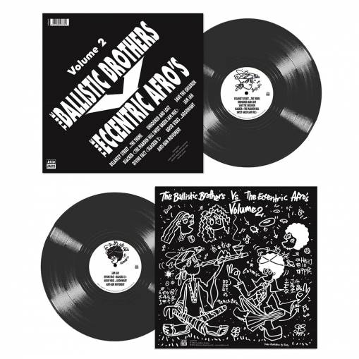 Okładka Ballistic Brothers & The Eccentirc Afros, The - The Ballistic Brothers Vs The Eccentric Afros - Volume 2 LP