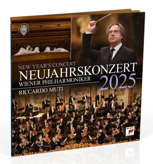 Okładka Muti, Riccardo, & Wiener Philharmoniker - Neujahrskonzert 2025 / New Year's Concert 2025 / Concert du Nouvel An 2025