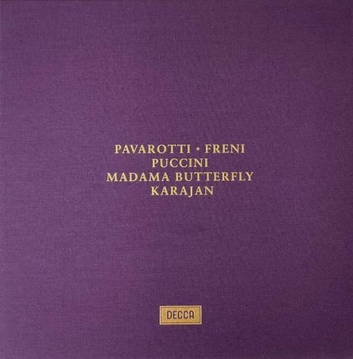 Okładka FRENI, MIRELLA/ LUCIANO PAVAROTTI/ CHRISTA LUDWIG/ WIENER PHILHARMONIKER/ HERBERT VON KARAJAN - PUCCINI: MADAMA BUTTERFLY