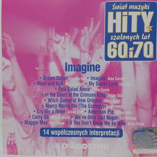 Okładka Various - Świat Muzyki Hity Szalonych Lat 60 i 70 - Imagine [NM]