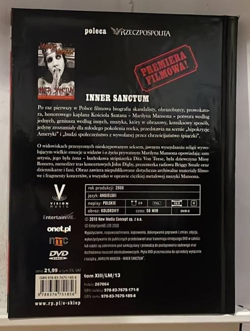 Legendy Muzyki Marliyn Manson [NM]