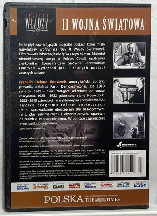 Oblicza Władzy - Franklin Roosevelt  [VG]