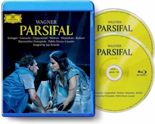Okładka BAYREUTHER FESTSPIELCHOR , FESTSPIELORCHESTER / PABLO HERAS CASADO - WAGNER: PRSIFAL (2 BLU-RAY VIDEO)
