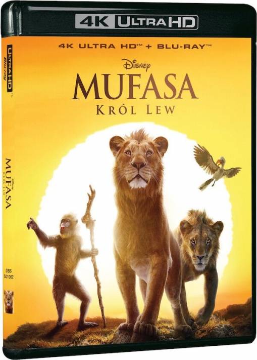 Okładka Barry Jenkins - MUFASA: KRÓL LEW (LA) (2BD 4K)