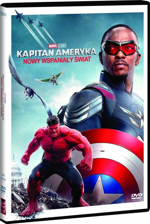 Okładka Julius Onah - KAPITAN AMERYKA: NOWY WSPANIAŁY ŚWIAT (DVD)