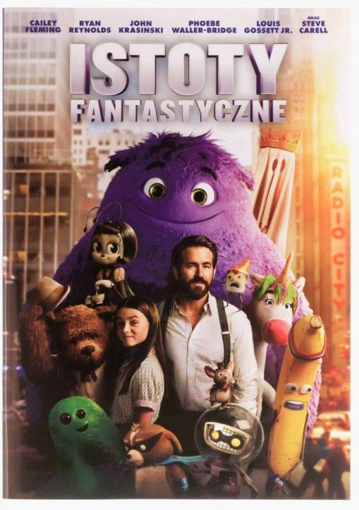 Okładka John Krasinski - ISTOTY FANTASTYCZNE (DVD)