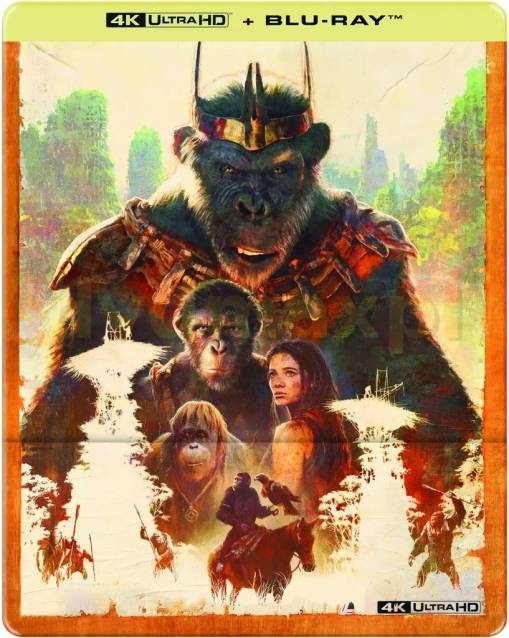 Okładka Wes Ball - KRÓLESTWO PLANETY MAŁP (2BD 4K) STEELBOOK