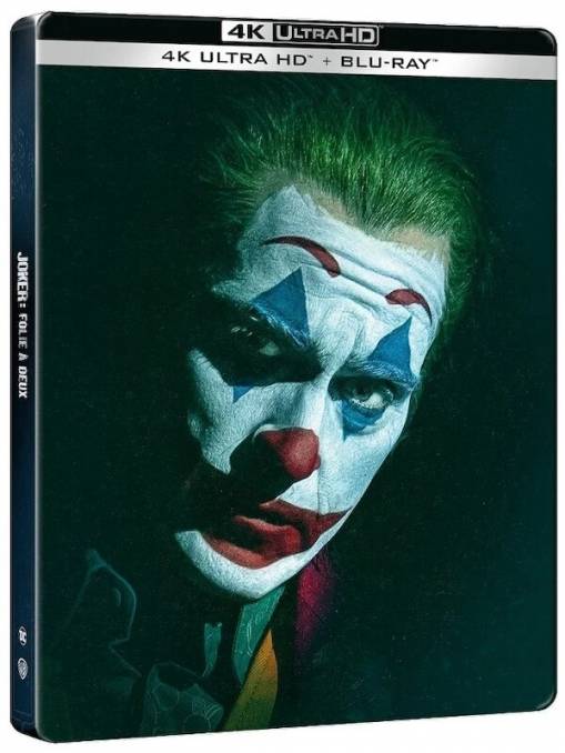 Okładka Todd Phillips - JOKER: FOLIE A DEUX (2BD 4K) STEELBOOK