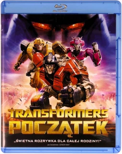 Okładka Josh Cooley - TRANSFORMERS: POCZĄTEK (BD)