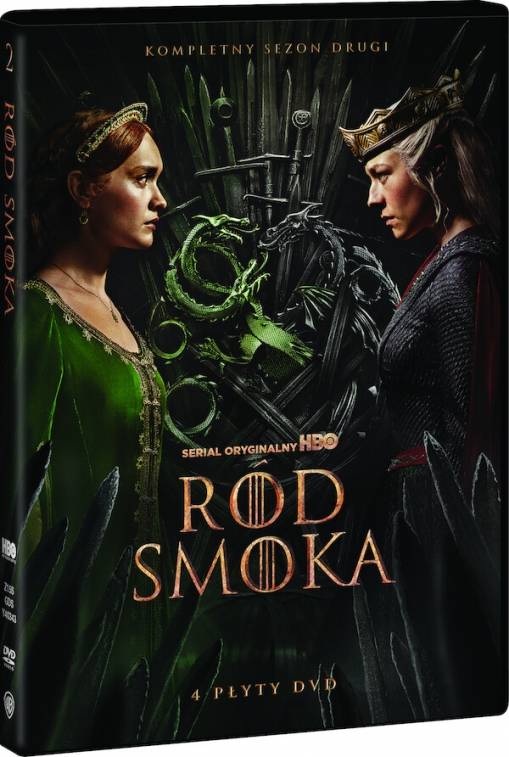 Okładka George R. R. Martin - RÓD SMOKA, SEZON 2 (4 DVD)