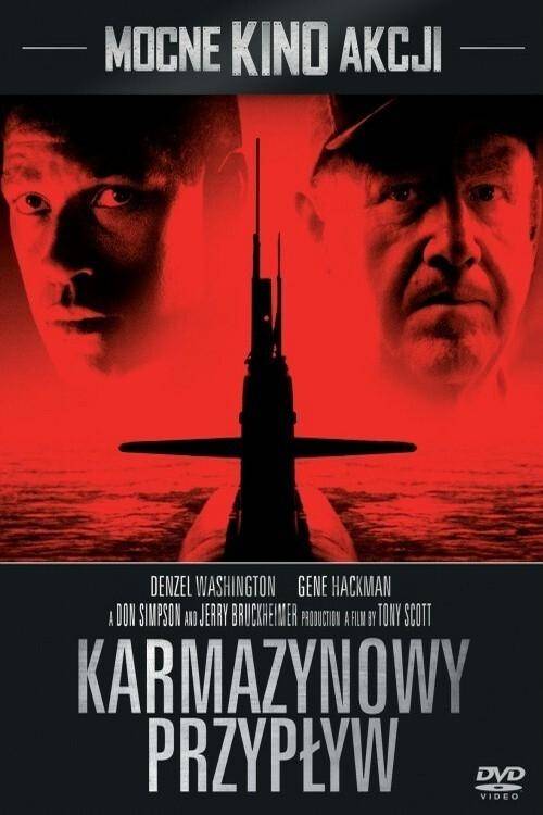 Okładka Tony Scott - KARMAZYNOWY PRZYPŁYW (DVD)