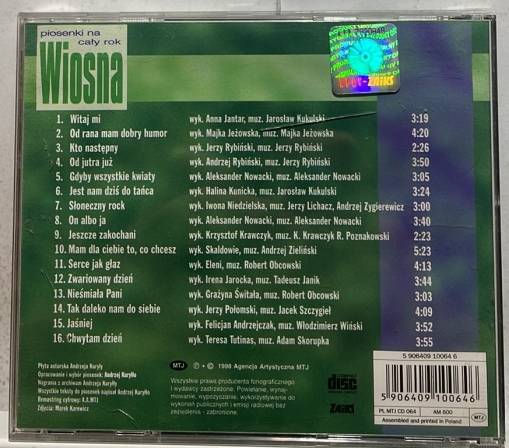 Piosenki na cały rok Wiosna [EX]