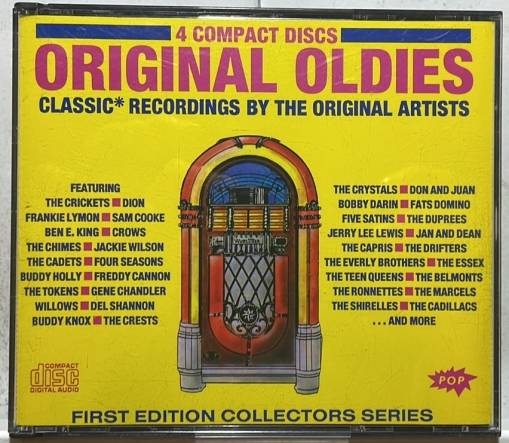 Okładka Various - ORIGINAL OLDIES CLASSIC RECORDINGS BY THE ORIGINAL ARTISTS [NM]
