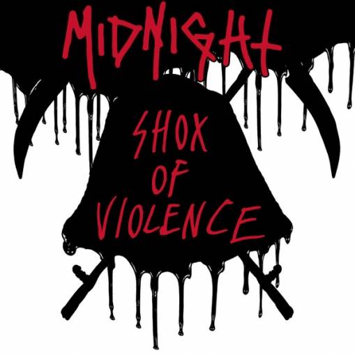 Okładka Midnight - Shox Of Violence LP MARBLED