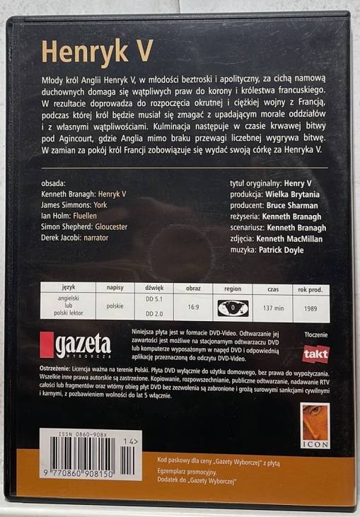 Henryk V [NM]