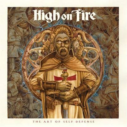 Okładka High On Fire - The Art Of Self Defense LP SPLATTER