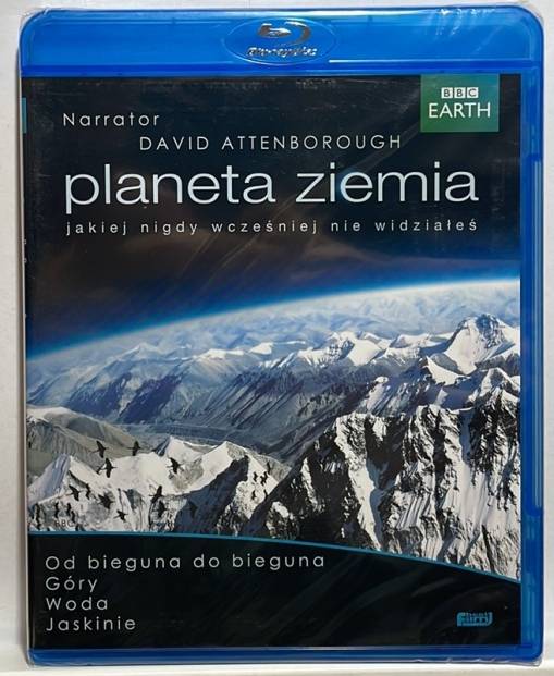 Okładka BBC - Planeta ziemia ODC 1-4
