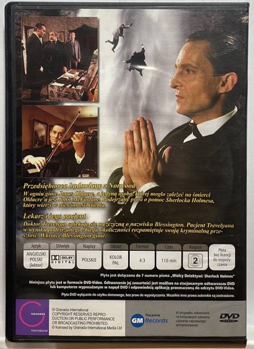 SHERLOCK HOLMES: Przedsiębiorca budowalny z Norwood [NM]