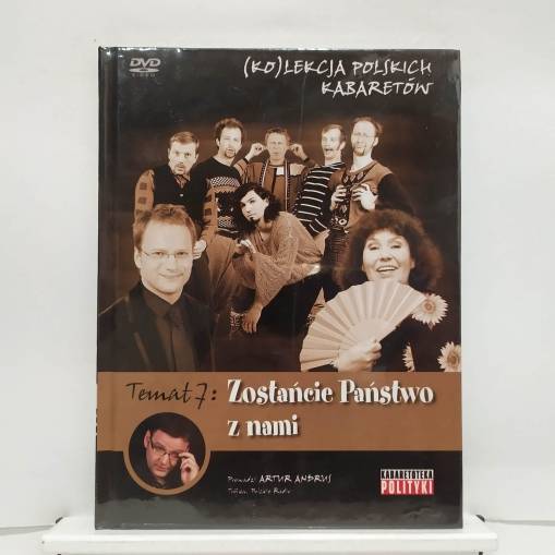 Okładka V/A - KOLEKCJA POLSKICH KABRETÓW: ZOSTAŃCIE PAŃSTWO Z NAMI