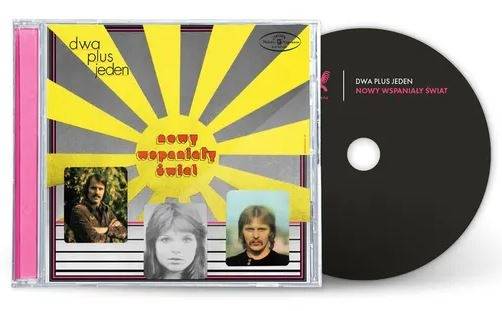 Okładka 2 PLUS 1 - NOWY WSPANIAŁY ŚWIAT (CZARNE CD)