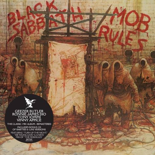 Okładka BLACK SABBATH - MOB RULES