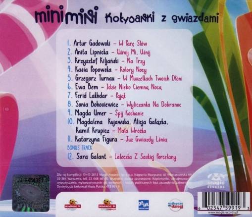 MINI MINI KOŁYSANKI Z GWIAZDAMI