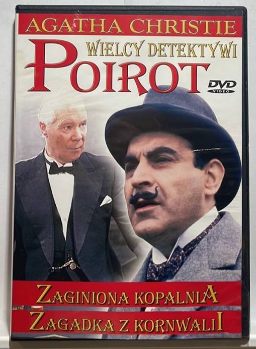 Okładka Agatha Christie - Poirot Wielcy Detektywi zaginiona kopalnia zagadka z kornwalii [NM]
