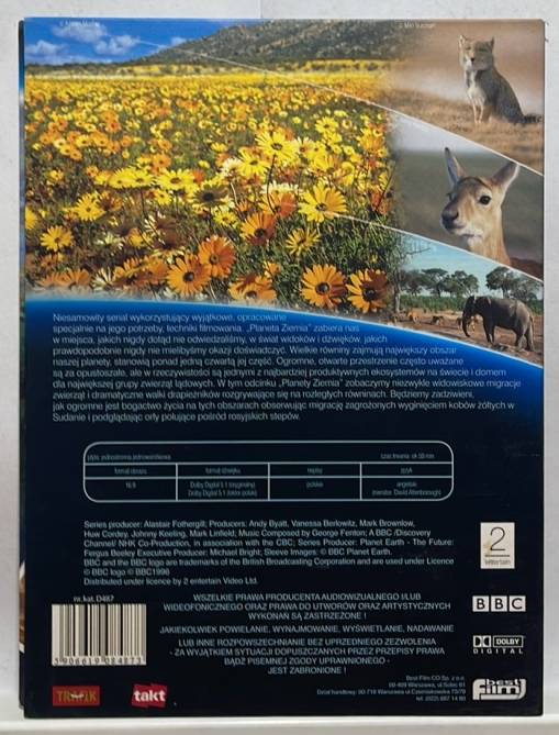 Planeta ziemia jakiej jeszcze nigdy wcześniej nie widziałeś - wielkie równiny [EX]