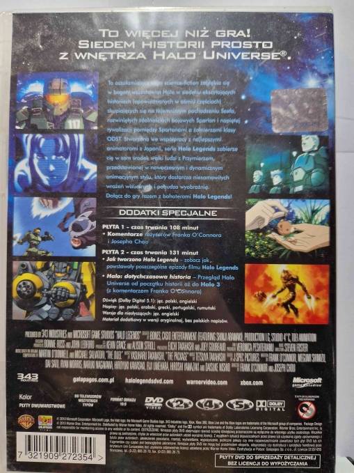 Halo: Legendy (DVD)