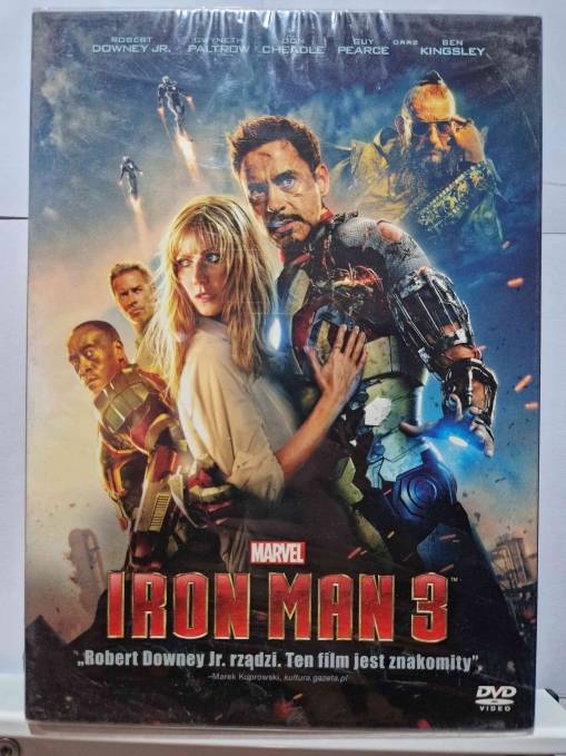 Okładka Shane Black - Iron Man 3 (DVD) DUBBING