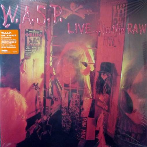 Okładka W.A.S.P. - Live In The Raw Lp