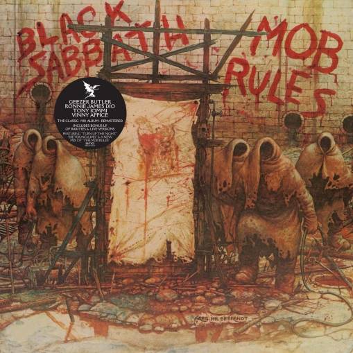 Okładka BLACK SABBATH - MOB RULES