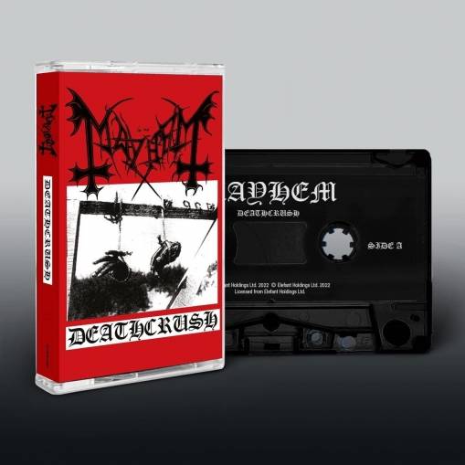 Okładka Mayhem - Deathcrush CASSETTE