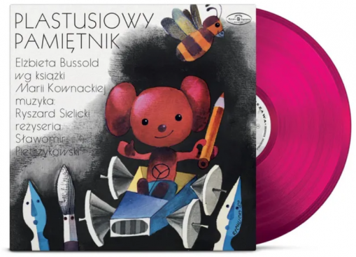 Okładka KWIATKOWSKA, IRENA ZBOROWSKI, WIKTOR DAMIĘCKI, MACIEJ - PLASTUSIOWY PAMIĘTNIK - BAJKA MUZYCZNA