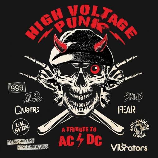 Okładka V/A - High Voltage Punk - A Tribute To AC/DC
